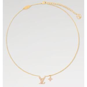 Louis Vuitton LV Iconic Enamel Necklace - Pink (LVXX012)